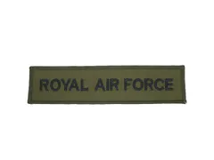 イギリス軍 空軍 RAF ロイヤルエアフォース パッチ オリーブ 新品デッドストックのサムネイル