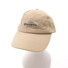 Champion チャンピオン キャップ FREE ベージュ 帽子 メンズ 古着のサムネイル