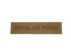 イギリス軍 空軍 RAF ロイヤルエアフォース パッチ カーキ 新品デッドストックのサムネイル