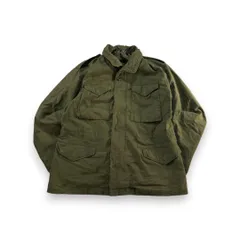 70s 80s US ARMY M65 フィールドジャケット ミリタリージャケット 3rd オリーブ 雰囲気 リペア ボロ ja-2603-017のサムネイル