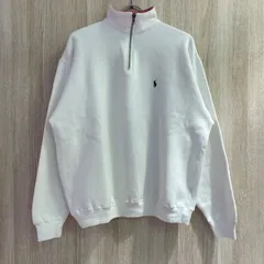 Polo by Ralph Lauren ハーフジッププルオーバー ホワイト サイズM［G0527］のサムネイル