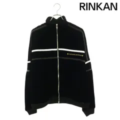 クロムハーツ  VELVET TRACKSUIT JACKET ロゴ刺繍ベロアトラックジップブルゾン メンズ Lのサムネイル