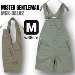 MISTER GENTLEMAN ミスタージェントルマン★17SS★ショートオーバーオール★MGK-DAL02★ベージュ★メンズM/w88cm   #2607J069のサムネイル
