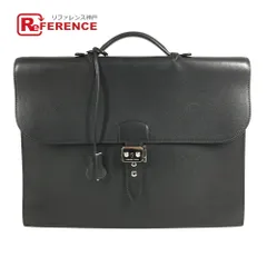 HERMES エルメス ビジネスバッグ サックアデペッシュ 38 サックアデペッシュ38  レザー ブラックのサムネイル
