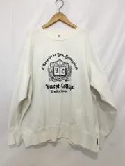 STUDIO SEVEN スタジオセブン HONEST COLLEGE スウェット トレーナー ラグランスリーブ  サイズ: XL カラー: ホワイト メンズ トップスのサムネイル