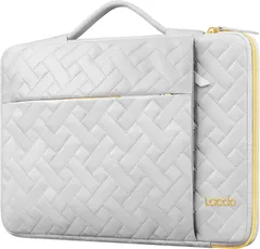 Lacdo 14インチ ノートパソコンケース 360°保護 衝撃吸収 PCスリーブ 撥水 スペースグレー