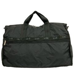 LeSportsac ボストンバッグ ブラック - メルカリ