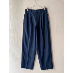 90s Y's for men スラックス / M トリアセテート レーヨン リネン ツータック パンツ Yohji Yamamoto P6-07021-91199のサムネイル