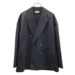 MAISON SPECIAL メゾンスペシャル NISHIKAWA KEORI Gabardine Prime-Over Peaked Lapel Double Tailored Jacket ダブルテーラードジャケット 11241111209 ネイビー 0のサムネイル