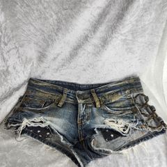 d.i.a.／ダイヤ サイドリングデニムショートパンツ サイドリングデニム