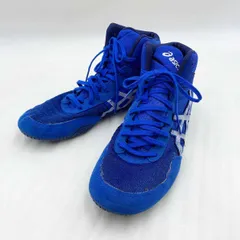 アシックス MATCONTROL 2 ボクシング レスリング シューズ 26.5cm ブルー 1081A029 ユニセックス asicsのサムネイル