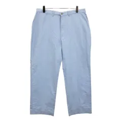 Polo by Ralph Lauren ポロ ラルフローレン チノパンツ ポロチノ ライトブルー(メンズ W38 L34)中古 古着 V0673