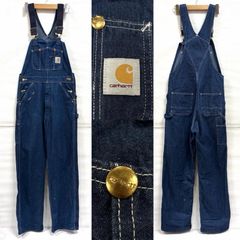 Carhartt コットン ワーク オーバーオール つなぎ アメカジ 古着