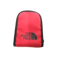 ザノースフェイス THE NORTH FACE BCユーティリティーポケット ポーチ 赤 レッド ロゴプリント ラウンドシェイプ 縁取りデザイン /NU ■GY99のサムネイル