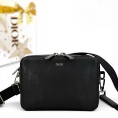 クリスチャンディオール ギャラクシー ショルダーバッグ　オブリーク　黒　Christian dior　ブラック　トロッターのサムネイル