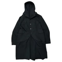 BLACK COMME des GARCONS(ブラックコムデギャルソン) 2013AW Esther Docking Long Coat エステル ドッキング ロング コート 1L-J026 S ブラック AD2013 ユニセックスのサムネイル