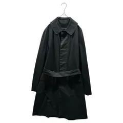 MACKINTOSH(マッキントッシュ) Belted Stand-Collar Coat ベルテッド ステンカラー コート 38(M程度) ブラック イギリス製のサムネイル
