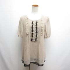 ボーダーズアットバルコニー BORDERS at BALCONY PUFF SLEEVE TEE T