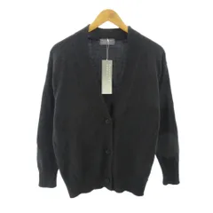 マーガレットハウエル MARGARET HOWELL タグ付き 24AW CORD YARN WOOL カーディガン ニット ウール 2 チャコール 578-4264003 0323のサムネイル