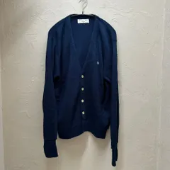 Christian Dior MONSIEUR クリスチャンディオールムッシュ Orlon Acrylic Cardigan カーディガン RN14321 ダークネイビー size:Ｍ【代官山B07】のサムネイル