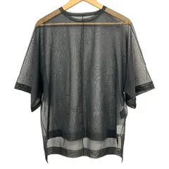 ADORE(アドーア) 半袖カットソー サイズ38 M レディース - 黒 クルーネック/シースルーのサムネイル