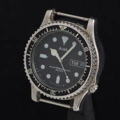 572稼働 SEIKO時計 メンズ アルバ ダイバーウォッチ V348-6080 - メルカリ