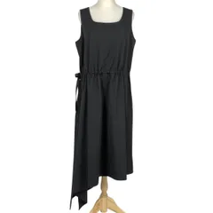 ヨウジヤマモト Yohji Yamamoto ノースリーブ ロング ワンピース 毛 ブラック レディース 【中古】のサムネイル