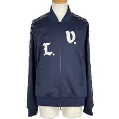 ルイ・ヴィトン Louis Vuitton LVフラワー ブルゾン アウター ジャージ ジャンパー ポリエステル コットン ナイロン ネイビー メンズ 【中古】のサムネイル