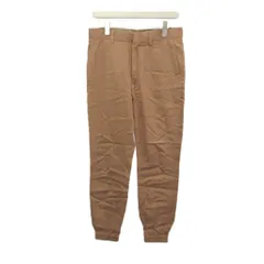 クラネオム CLANE HOMME ジョガーパンツ ボトムス 1 茶 ブラウン 無地 長ズボン /YU ■GY99のサムネイル