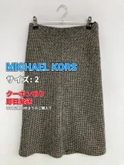 MICHAEL KORS マイケルコース ミモレ/半端丈スカート 2 ブラック レディースのサムネイル