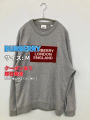 美品✨バーバリーブラックイングランド現行スエット グレーXL tk92