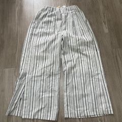センソユニコ ann吉 ストライプ柄 ワイドパンツ カジュアルパンツ