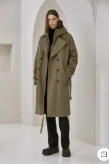 48 アレグリ 21fw フーディー トレンチ コートのサムネイル