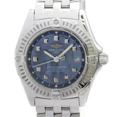 ブライトリング (BREITLING) カリスティーノ ブルーシェル文字盤 ステンレススチール クォーツ レディース 時計 A72345 (外装仕上げ済み)のサムネイル