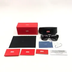 【現状渡し品】DIESEL ディーゼル SQUARE SUNGLASSES DL2005 2001 スクエアサングラス アイウェア【203-260718-hn-03-fur】のサムネイル