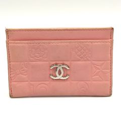 美品】CHANEL ココマーク アイコンライン レザー 二つ折り 長財布