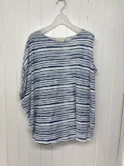 DKNY 夏 アシンメトリー ブラウス レディース55 ㅡ0718のサムネイル