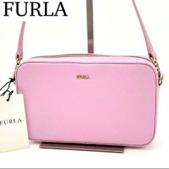 収納袋付✨ FURLA チェーン ショルダーバッグ LUNA ピンク 斜め掛け