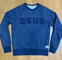 美品 USED Deus ex Machina スウェット ロゴ ラグラン BU05  サイズXSのサムネイル