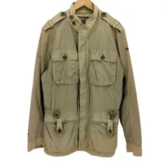 ナパピリ NAPAPIJRI ストーンウォッシュ加工 M-65 比翼 ミリタリージャケット メンズ import：L のサムネイル