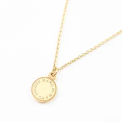 マークバイマークジェイコブス ネックレス ロゴディスク アクセサリー ブランド レディース ゴールド MARC BY MARC JACOBS 【中古】のサムネイル