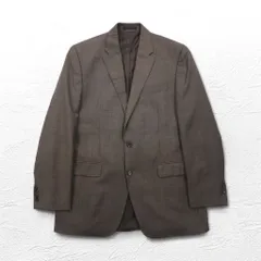 CHAPS 2B テーラードジャケット スーツ L ブラウン ウールのサムネイル