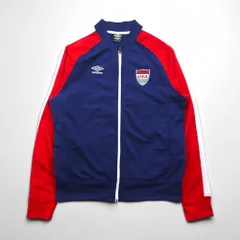 UMBRO トラックジャケット ジャージ M ネイビー トリコロール ポリエステル USAモデルのサムネイル