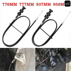 オートバイ 770MM 777MM 937MM 950MM キャブレター オプションプル チョーク スロットルケーブル ヤマハ PW50 PW80 バイク ピット ダートバのサムネイル
