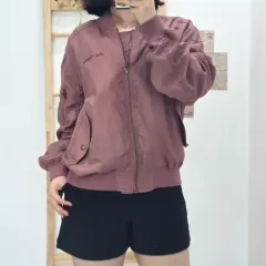 フリップ XS/GUESS パイロットジャンパー ジャケット くすんだバラ ローズカラーのサムネイル
