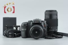 3940ショット Sony α55 望遠ズーム 手振れ補正 ダブルレンズ 良品