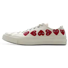 PLAY COMME des GARCONS × CONVERSE CT70 スニーカー 27cm ホワイト Chuck Taylor 70 チャックテイラー Multi Heart マルチハート 162975Cのサムネイル