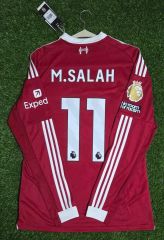 New Balance Liverpool M.Salah 11 サラー 長袖 - メルカリ