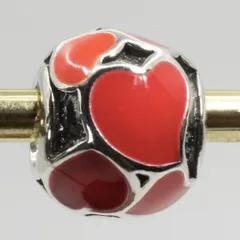 希少パンドラ レッドホットラブ エナメル ビーズ PANDORA/25-2630のサムネイル