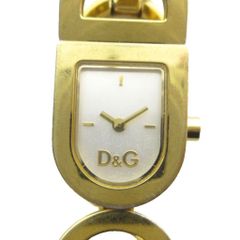D&G ドルガバ 希少 バングルウォッチ 腕時計 シェル文字盤 正規品